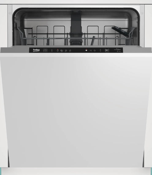 Beko bdin14320 lavastoviglie da incasso a scomparsa totale 13 coperti 60 cm classe energetica e, 4 programmi