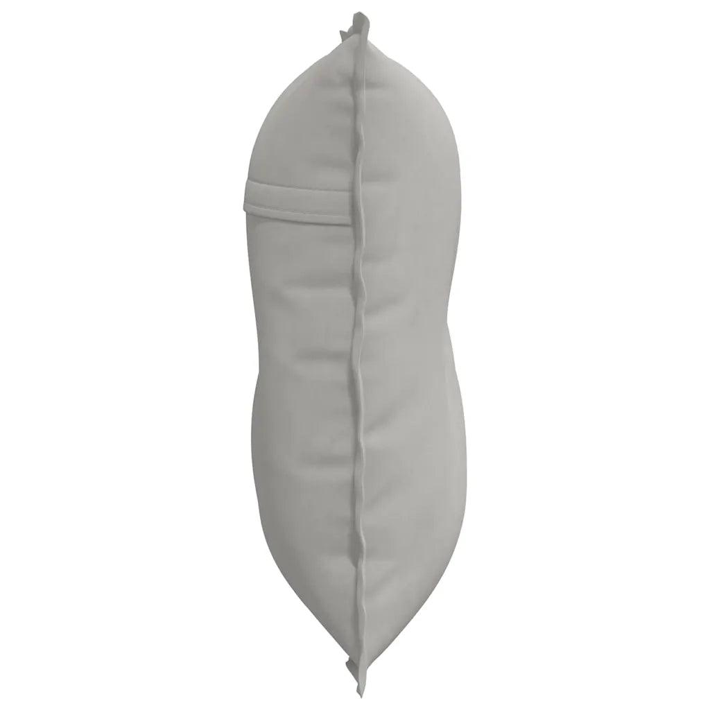 Cuscino per Schiena | Cuscino dorsale Grigio chiaro 80 x 50 cm