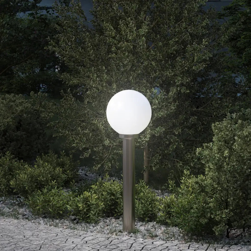 Lampada a paletto 80 cm in Acciaio Inox IP44 4006095