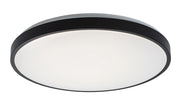 Plafoniera bagno tonda 42cm nero/bianco IP44 LED 48W Rabalux