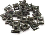 Set di 20 viti a testa per motocicletta in acciaio inox 6 mm con clip di fissaggio a molla e cartellino di identificazione