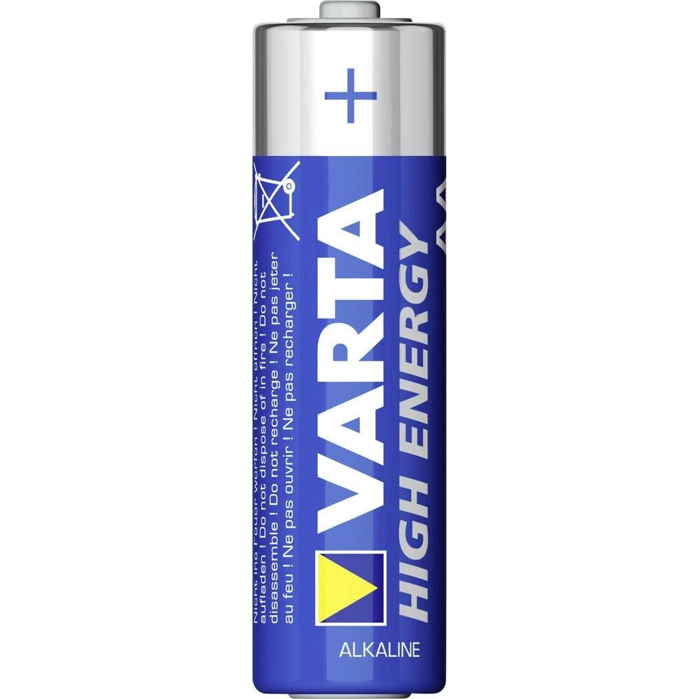 Blister 4 batterie stilo VARTA high energy alcalina LR06 1,5V