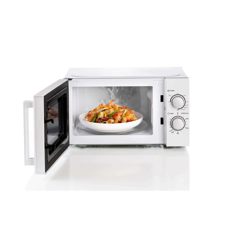 Forno a Microonde Combinato con Grill - 1000 Watt - 20 Litri - Bianco