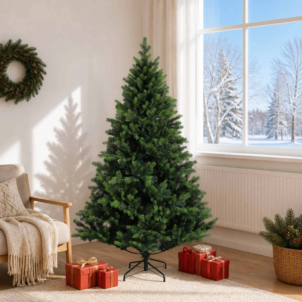 Albero di Natale Artificiale con Rami Pieghevoli 180 cm 42055554