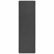 Runner in Moquette | Runner Tappeto Grigio scuro 100 x 250 cm 100% Polipropilene