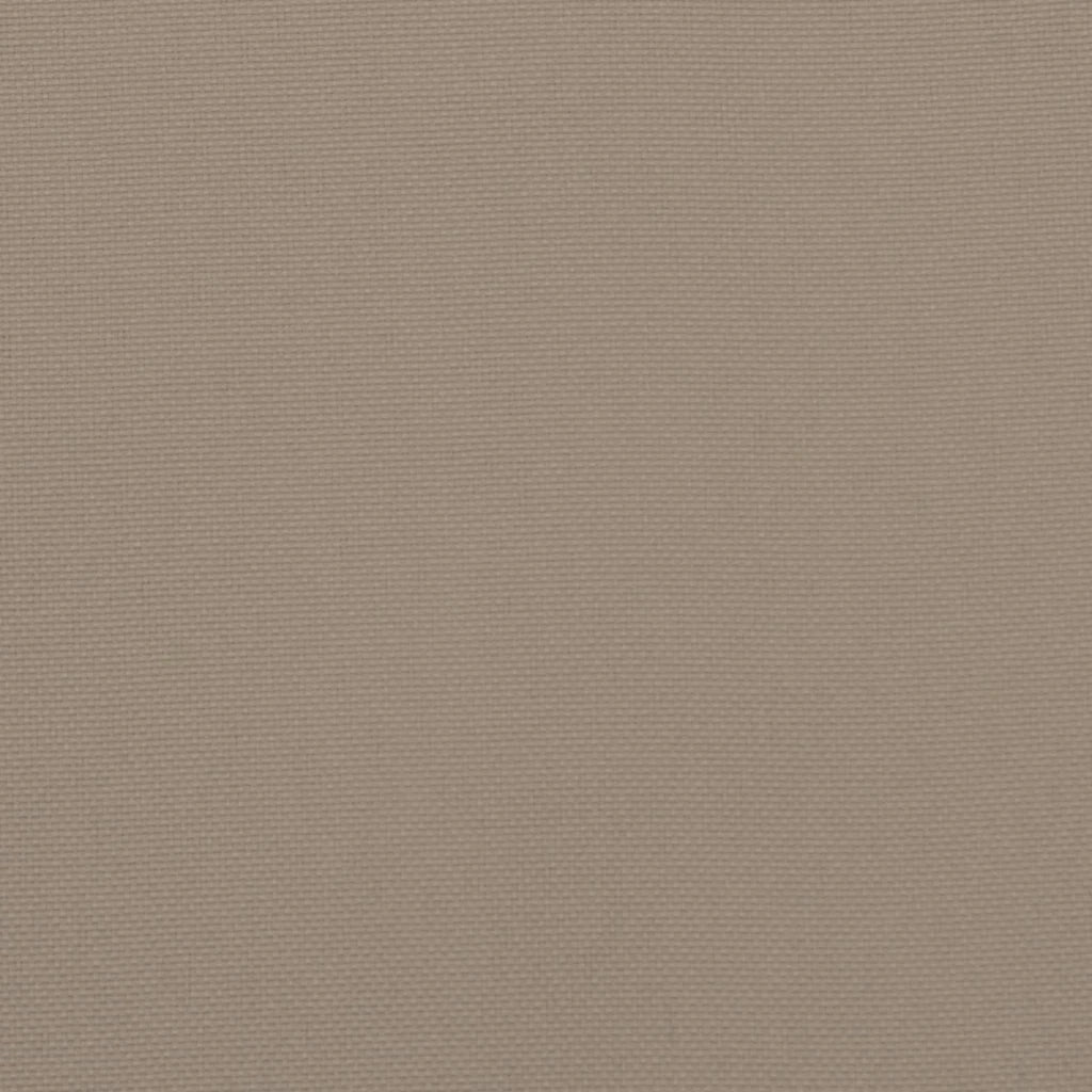 Cuscini per Sedia 4 pz Tortora 50x50x4 cm in Tessuto Oxford