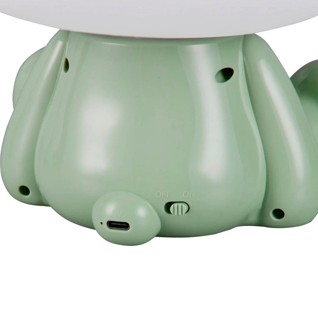 LÚZETE - LAMPADA DA TAVOLO LED 3W 3000K RGB ORSETTO VERDE