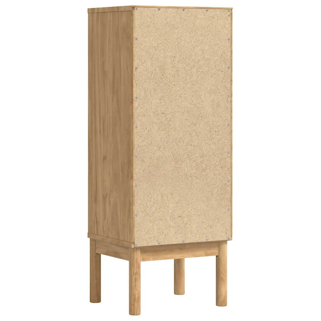 Mobile da Bagno con porta FLORO Marrone cerato 35 x 30 x 90 cm