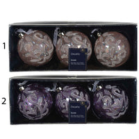 BOX 3 PALLE  IN VETRO CON