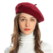 Cappello Classico Francese - 90% Lana - Soffice/Comodo - Caldo/Respirabile - Unico Modello - Lavabile a Mano/Reinibile Chimicamente - Cappello a Bicchierino