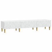 Mobile TV-Credenza per TV 147 x 34,5 x 30 cm Bianco Legno ingegnerizzato