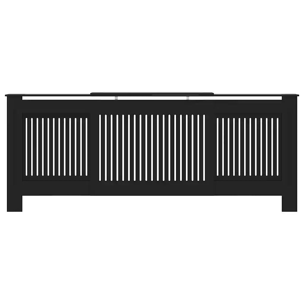 Copertura per Radiatore Nera in MDF 205 cm cod mxl 76392