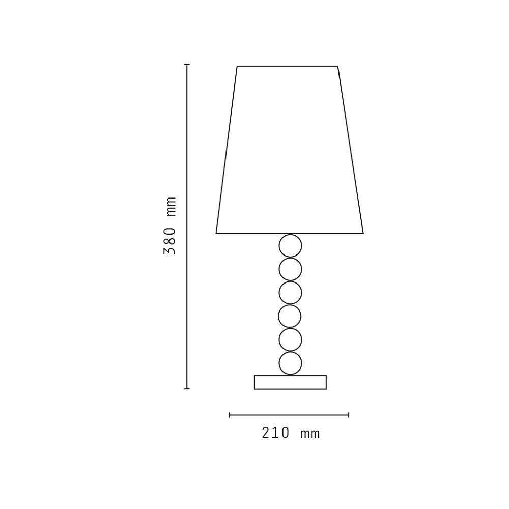 Trade Shop - Lampada Tavolo Con Base In Legno Con Motivo Paralume Bianco Attacco E27 Xc-7014 -