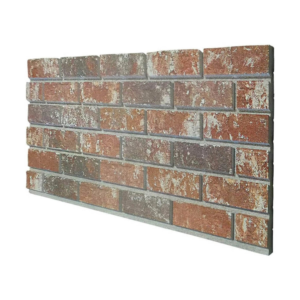 RETAIL BOX da 10 pannelli (5 MQ) - Old Manchester - Pannello finto Mattone in EPS Resinato Misura 100x50 cm Spessore 2 Cm