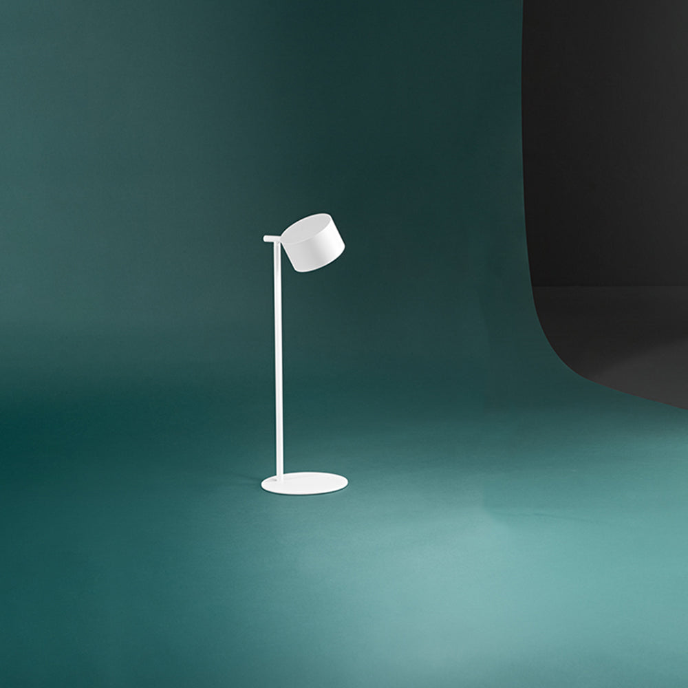 Lampada Da Scrivania Industrial Kosmo Metallo Bianco Led 2,2W 3000K