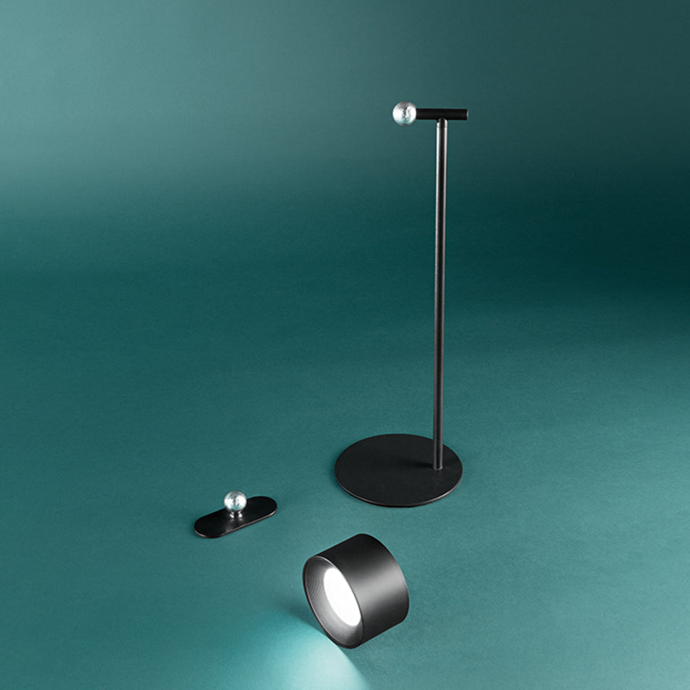 Lampada Da Scrivania Industrial Kosmo Metallo Nero Led 2,5W 3000K