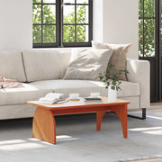 vidaXL Tavolino da salotto Cera marrone 80 x 50 x 31 cm