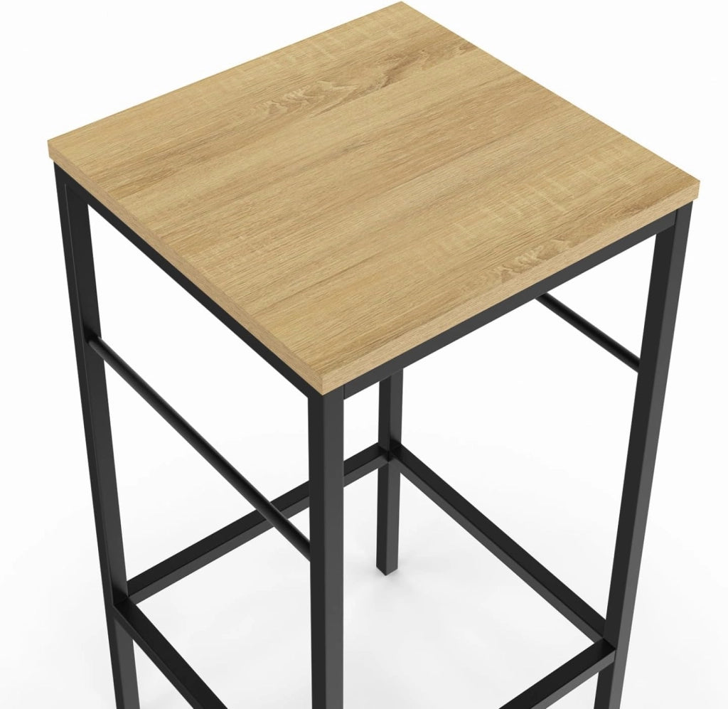 Set di 4 sgabelli da bar di design industriale DETROIT