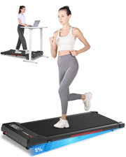 Tapis roulant, tapis roulant domestico , motore da 2,5 HP, tapis roulant a pendenza stretta, 1-8 km/h, con telecomando, display LED, 145 kg