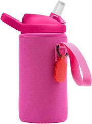 Accessorio per bottiglia d'acqua CamelBak Eddy - Tritan - rossa - custodia - copri bottiglia - con nome personalizzato.
