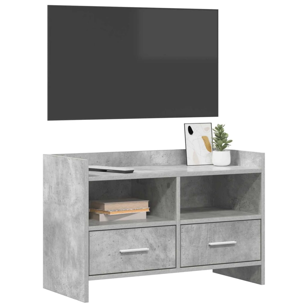 Mobile TV 71,5 x 33 x 47 cm Grigio Cemento Legno ingegnerizzato 8011150