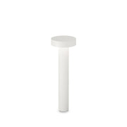 Piantana Moderna Tesla Alluminio Bianco 4 Luci G9 H60Cm