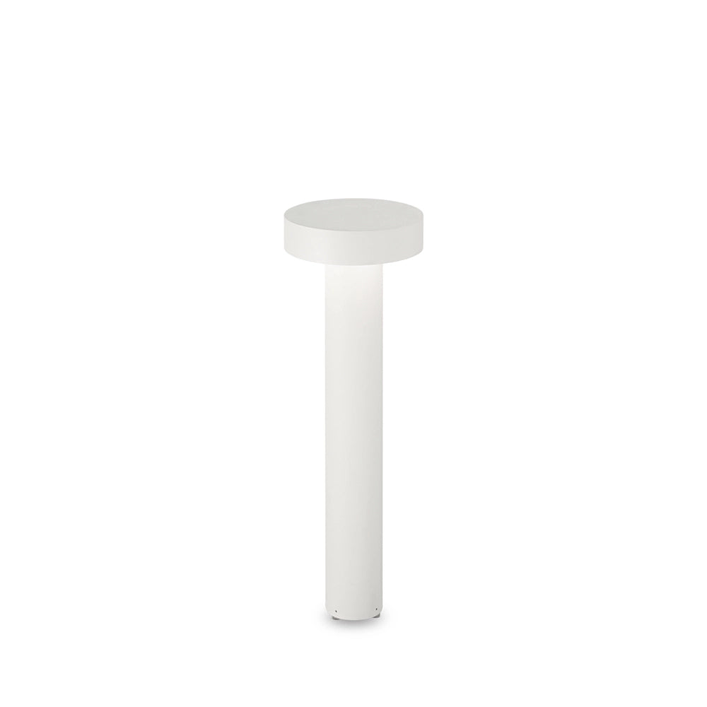 Piantana Moderna Tesla Alluminio Bianco 4 Luci G9 H60Cm