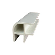 Angolare per zoccolo cucina H10 pvc colore alluminio PBDK10