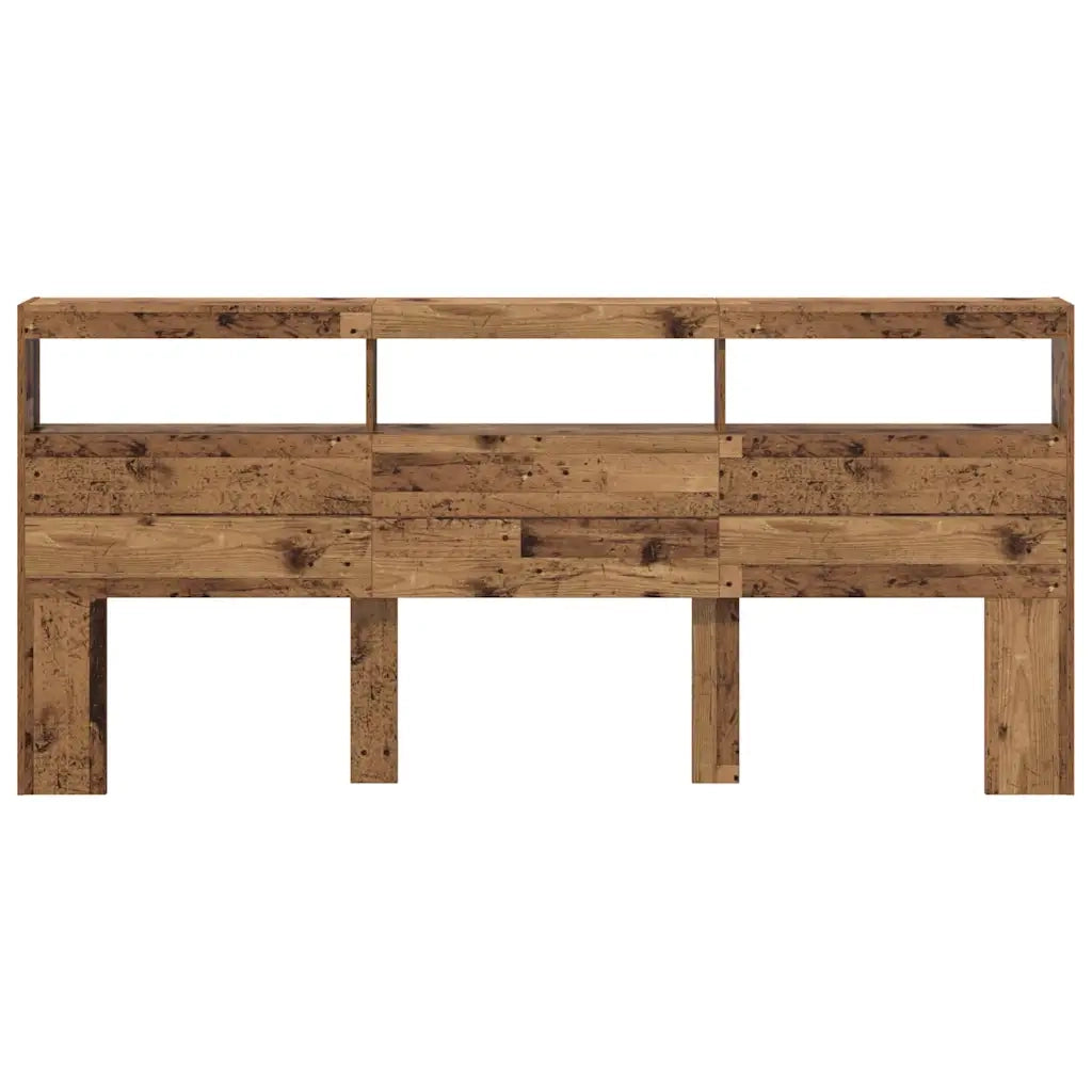 Testiera Legno vecchio 220 x 17 x 102 cm Legno multistrato