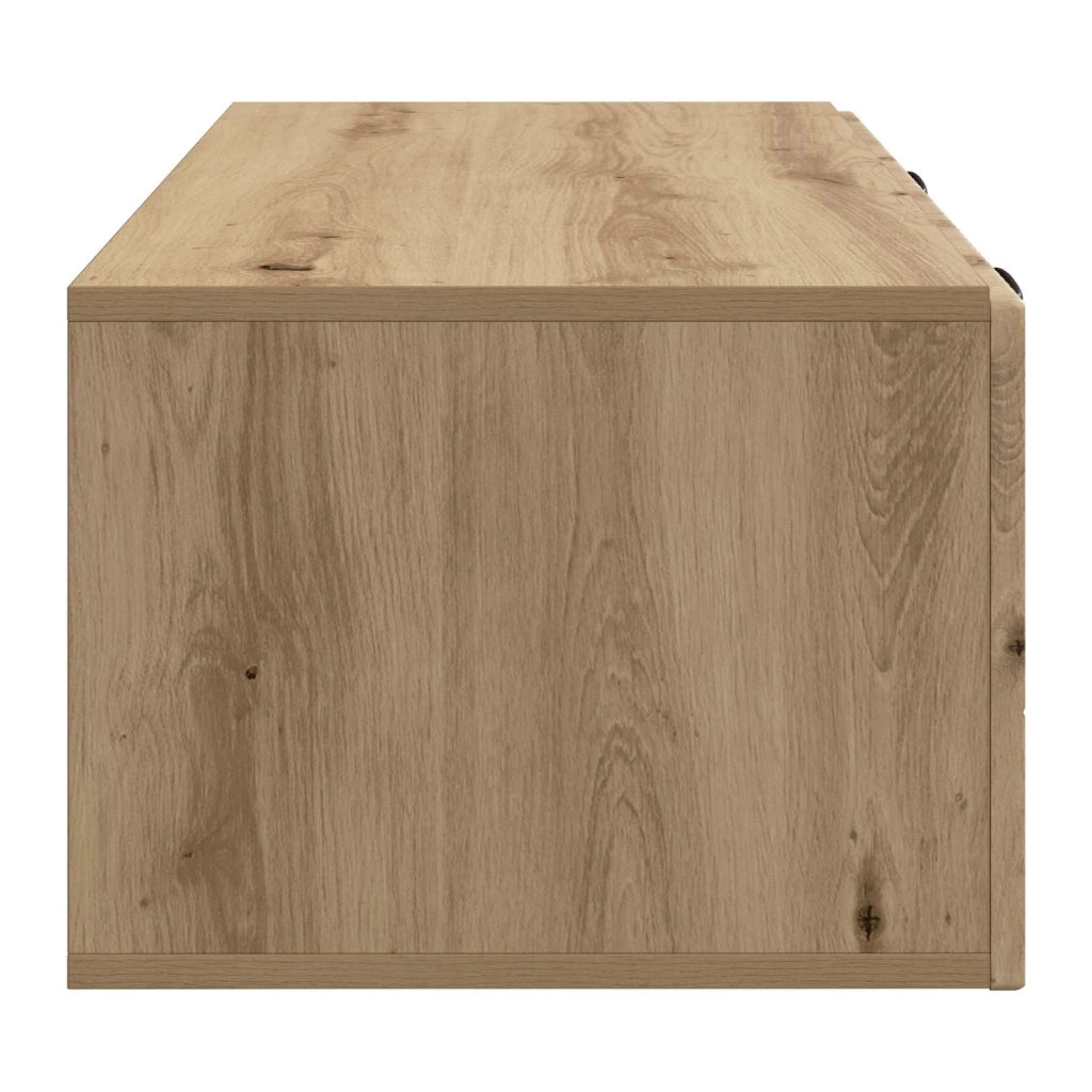 Mobile Porta TV da Muro Rovere Artigianale 78,5 x 41 x 30 cm
