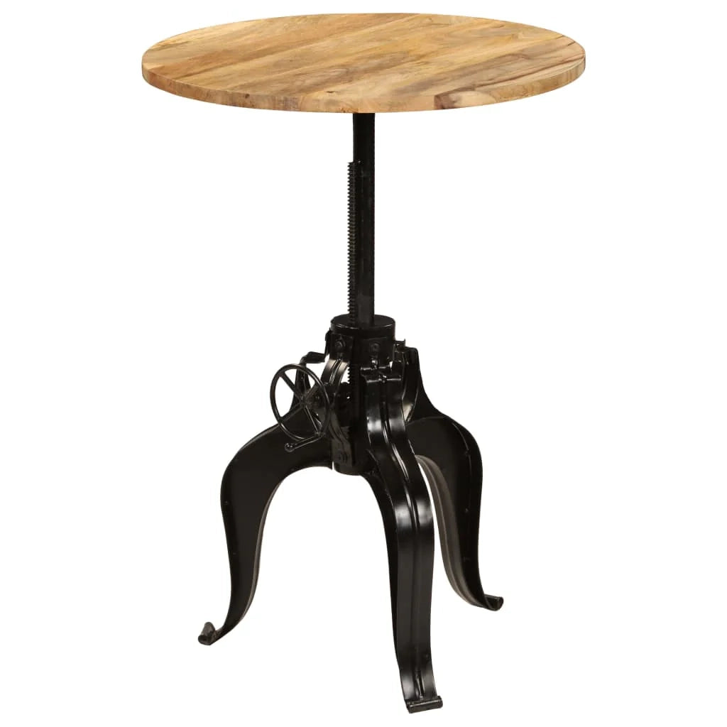 Tavolo alto da bar/bistrot in legno massello di mango 75 cm 0902071