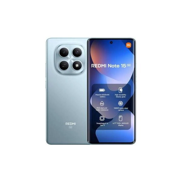 Xiaomi redmi note 15 8+512gb 6.77 5g glacier blue eu - 6932554483982