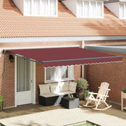 Struttura della tenda Borgogna 400 × 300 cm 3330522