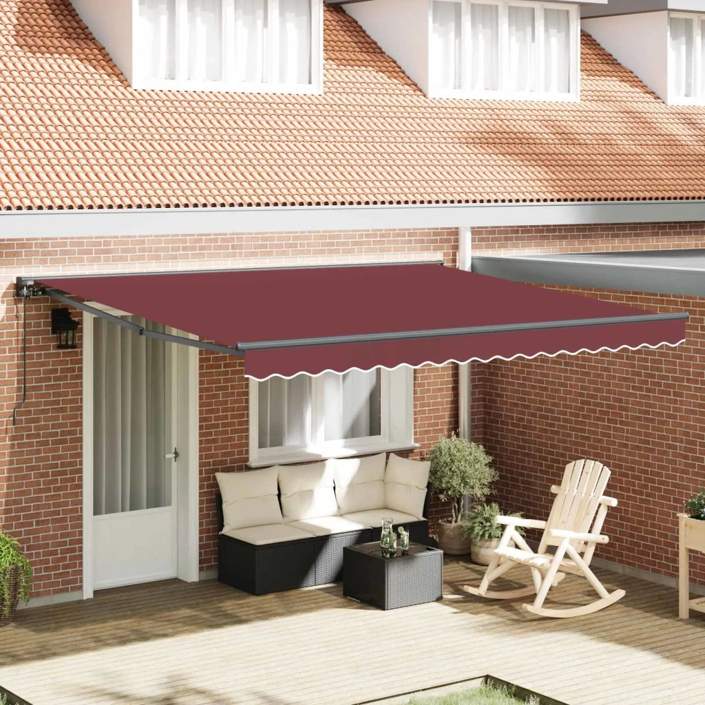 Struttura della tenda Borgogna 400 × 300 cm 3330522