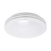 Plafoniera bagno SOLEO Struhm bianca tonda Ø40cm 24W IP44