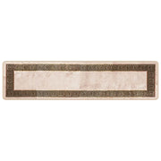 Runner in Moquette | Runner Tappeto MARSA Nero 50 x 200 cm Poliestere e PVC
