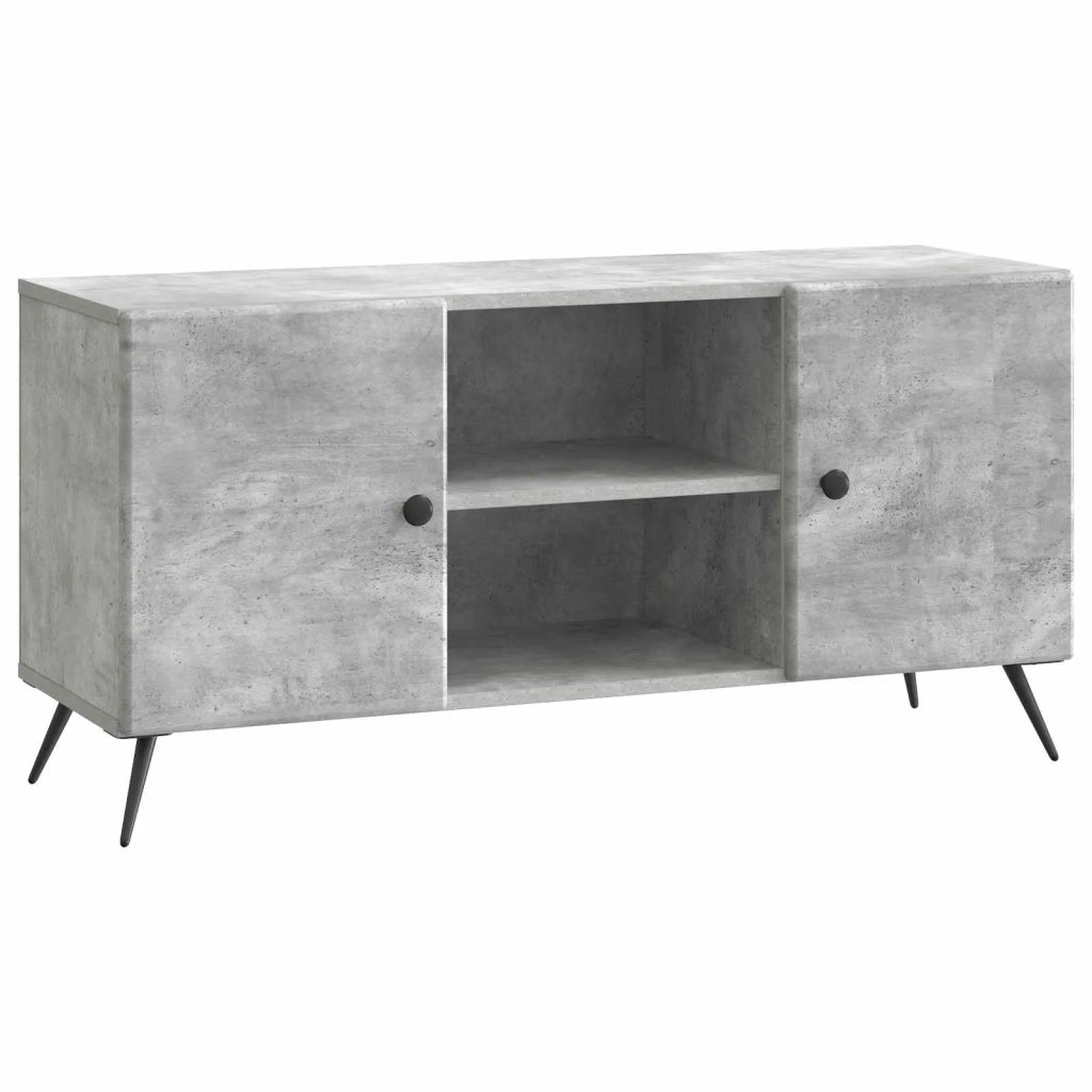 Mobile TV Grigio Cemento 102 x 34,5 x 50 cm 895618