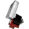 Ricambistufeapellet Motoriduttore per Stufa a Pellet Kenta K9177160 2 RPM Foro Albero 8,5mm Rotazione oraria con Encoder