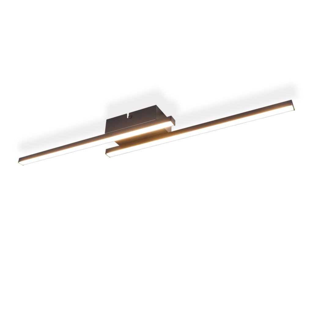 ZMH Lampada da soffitto LED moderna 12W bianco caldo per soggiorno camera letto corridoio