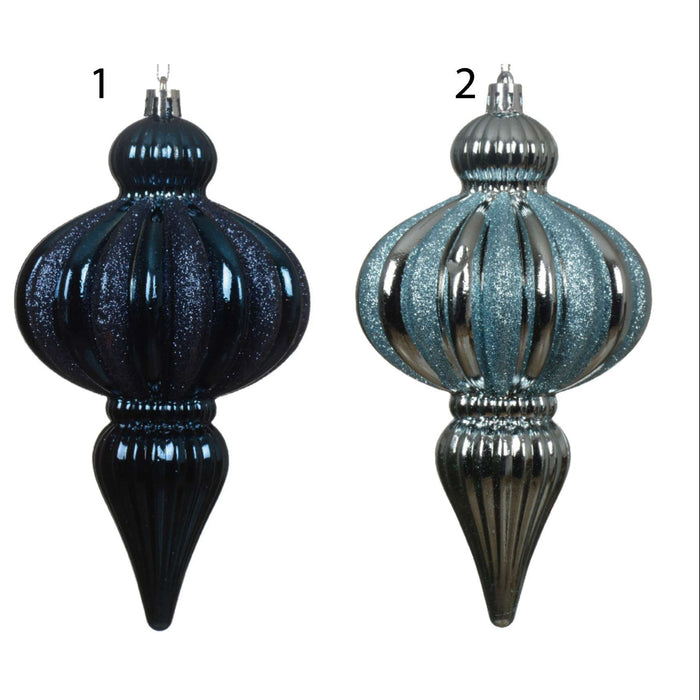 PENDAGLIO GLITTER BLU 2 ASS