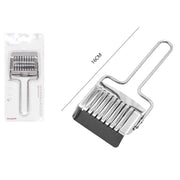Trade Shop - Tagliapasta Taglierina Multiuso In Acciaio Inox Rullo Utensile Cucina 16cm 50458 -