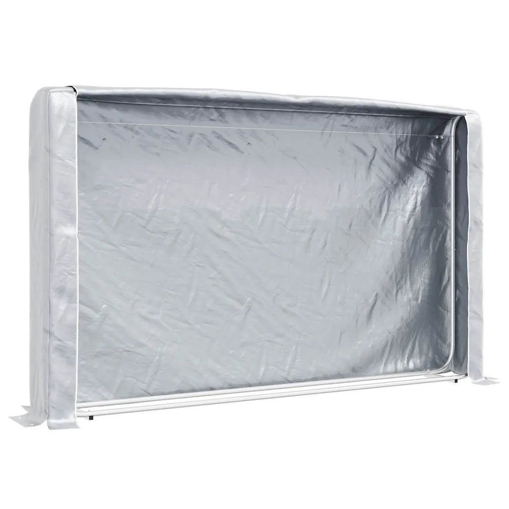 Rastrelliera per Legna con Copertura Antipioggia 150x25x150 cm 4100711