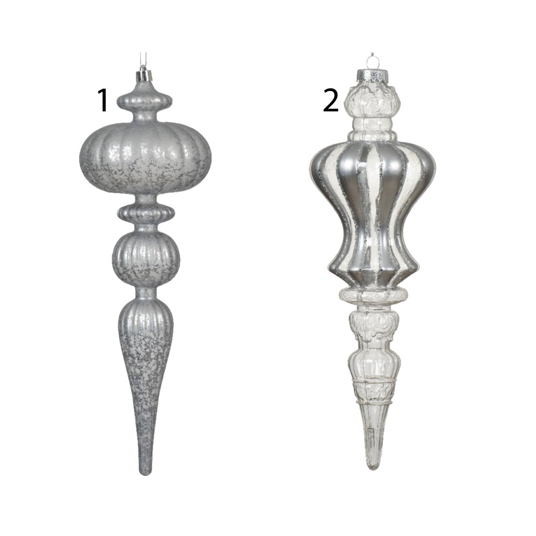 PENDAGLIO ARGENTO 2 ASS H30CM