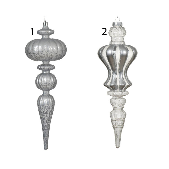 PENDAGLIO ARGENTO 2 ASS H30CM