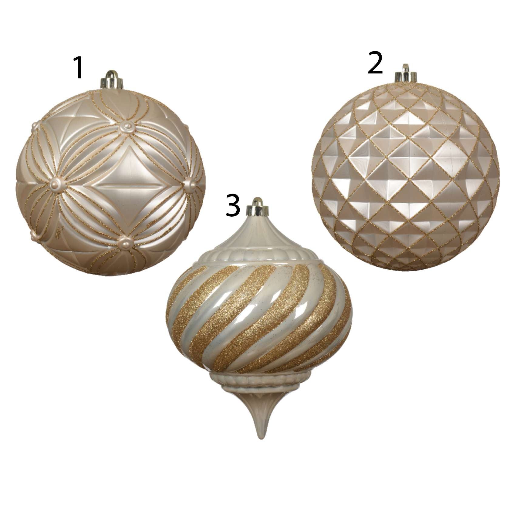 PALLINA PERLATA 3 ASS D20CM