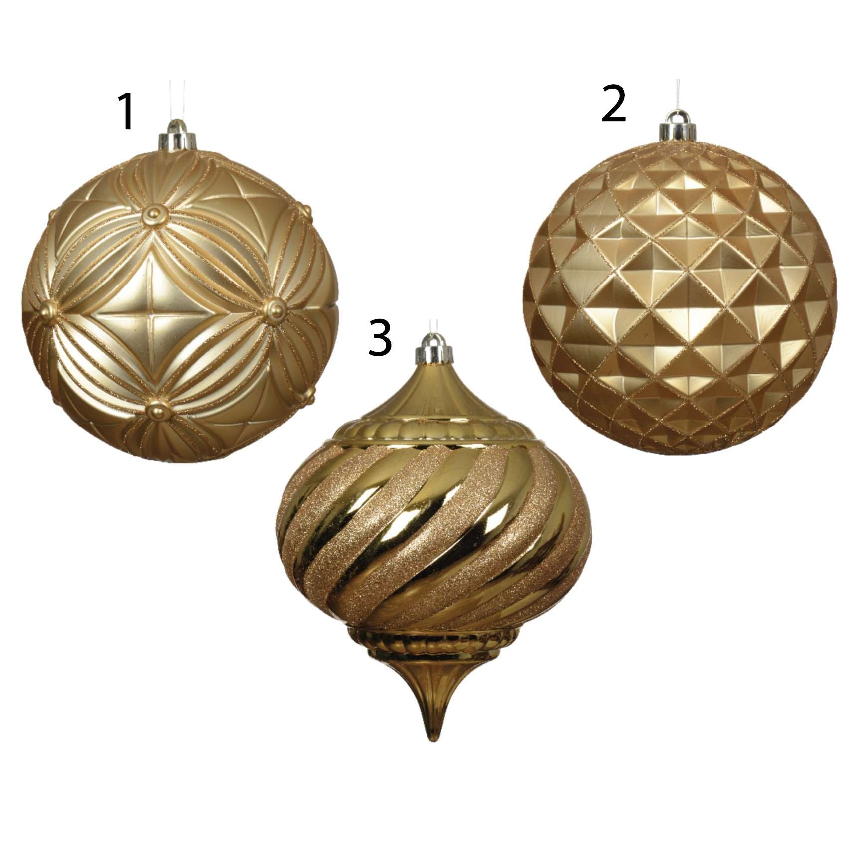 PALLINA ORO 3 ASS D20CM