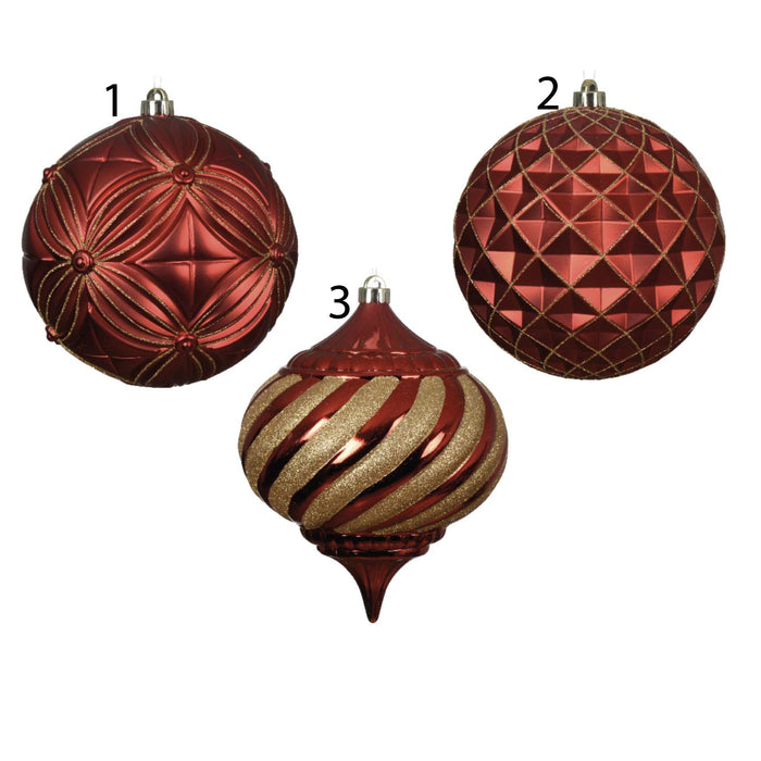 PALLINA ROSSA 3 ASS D20CM