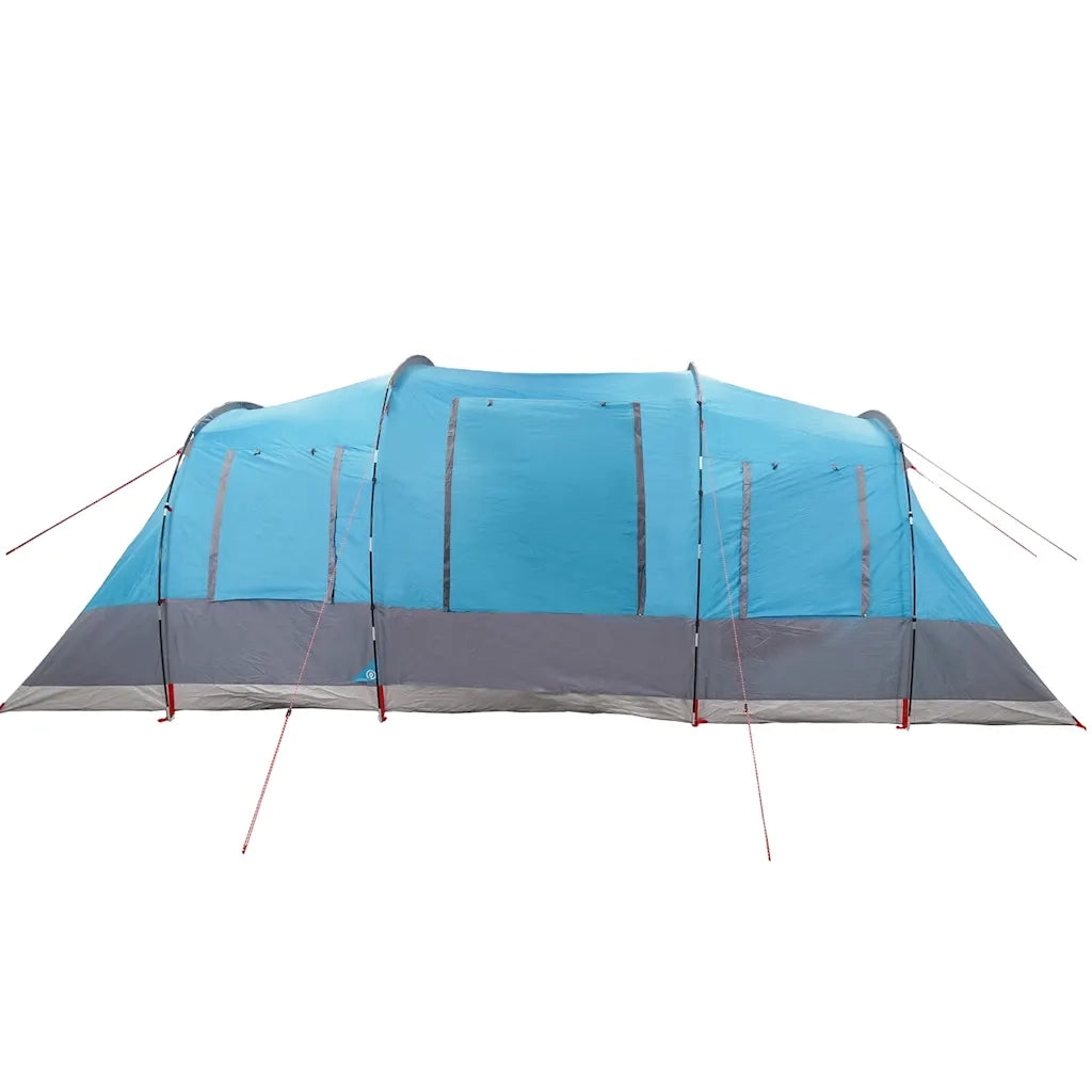 vidaXL Tenda da Campeggio a Tunnel per 4 Persone Blu Impermeabile