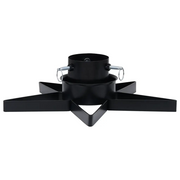Base per Albero di Natale Nera 47x47x13,5 cm CFW6378330