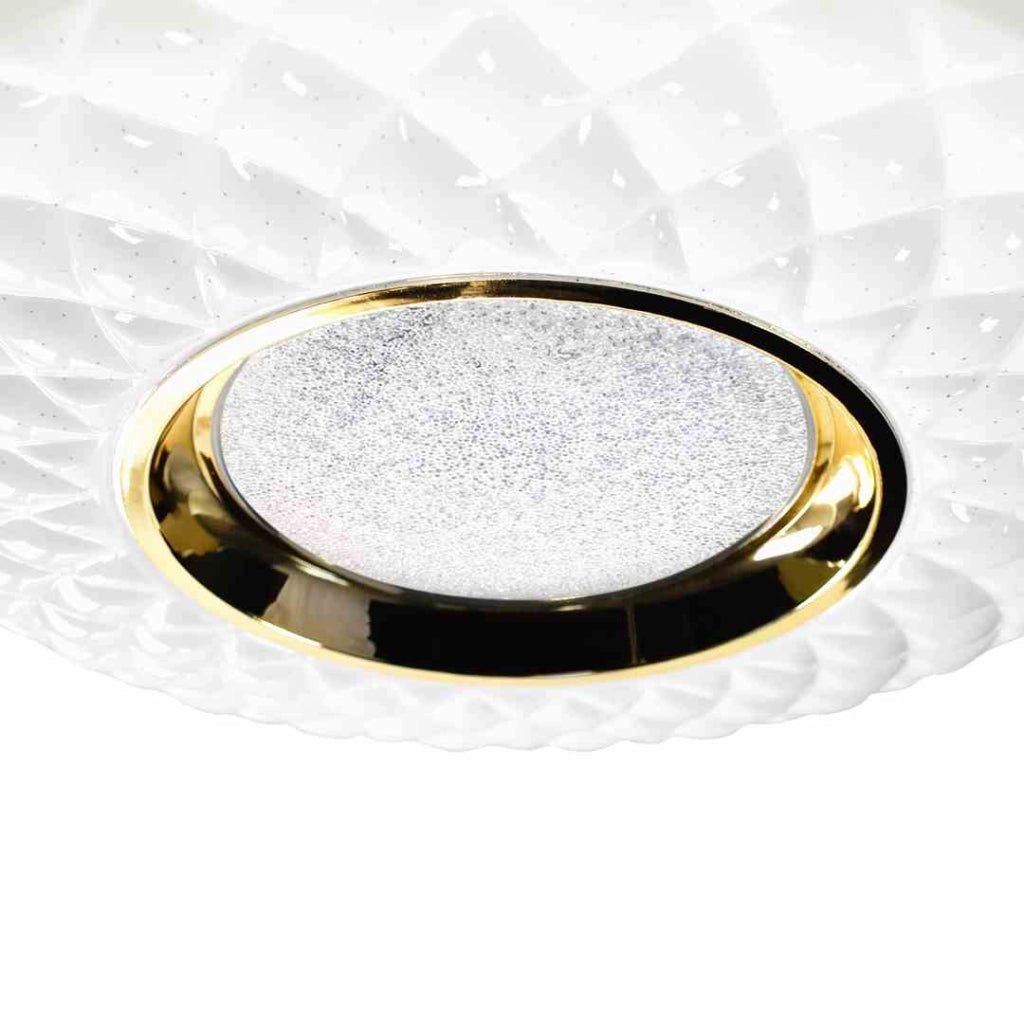 Milagro Tokyo plafoniera LED 50cm 38W oro dimmerabile